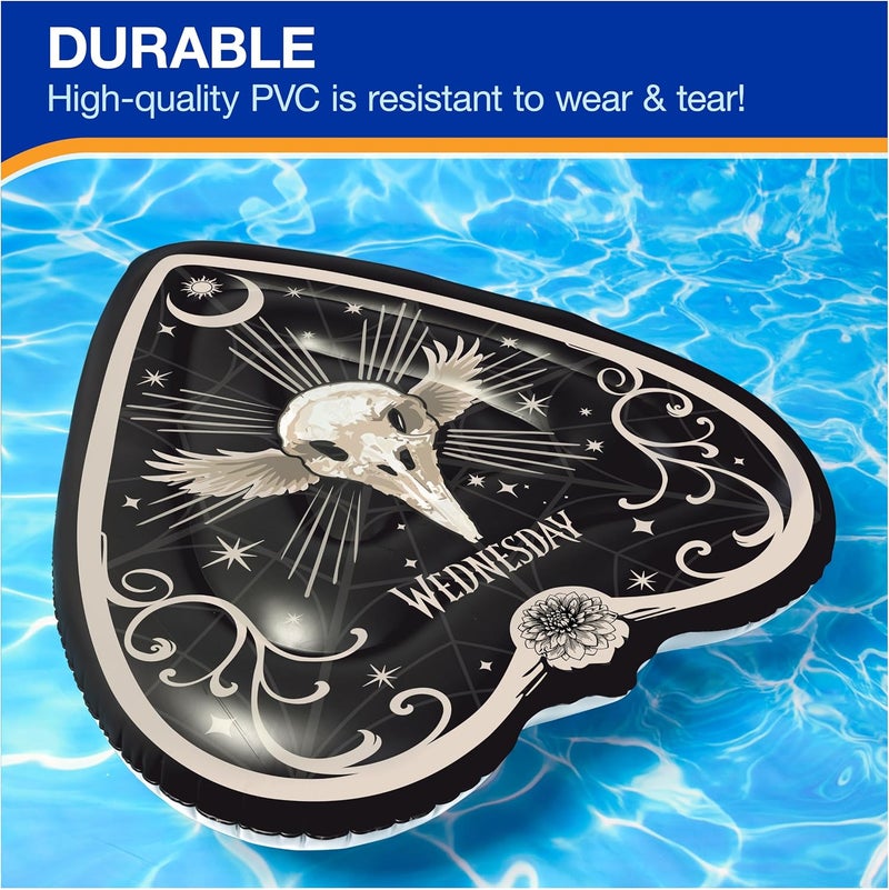 SwimWays Wednesday Swim Tube Pool Float, Inflatable Pool Floats & Kids Pool Toys, Swimming Pool Accessories & Beach Essentials for Teens Aged 14 & Up - Image 4